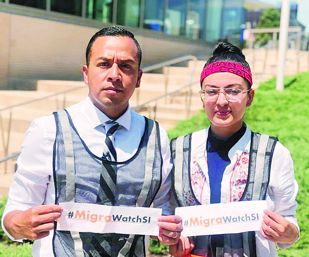 Nielegalny imigrant ma oko na ICE