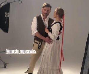 Marcin Rogacewicz i Agnieszka Kaczorowska