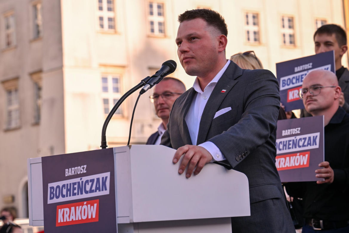 Mentzen i Bosak przedstawili swojego kandydata na prezydenta Krakowa