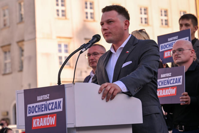 Mentzen i Bosak przedstawili swojego kandydata na prezydenta Krakowa