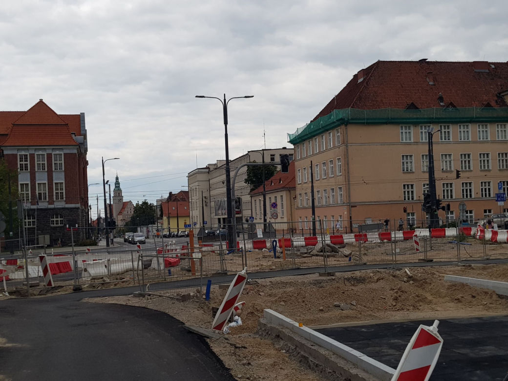 Prace w centrum Olsztyna nabierają tempa