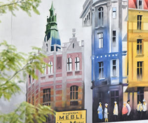 Nowy mural w Śródmieściu