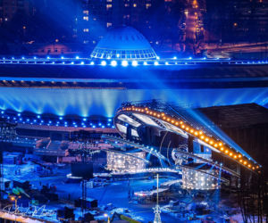 Sylwester w Katowicach - scena