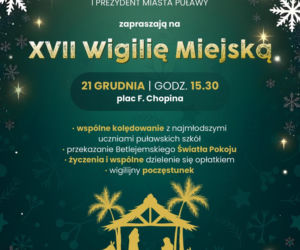 XVII Wigilia Miejska w Puławach [AUDIO]