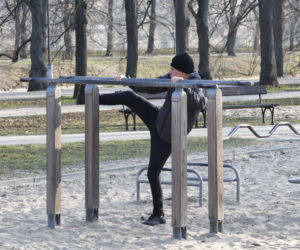 Senator Karczewski trenuje na wiosnę