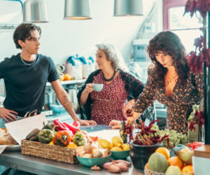 Felicita odc. 14: Enzo (Eugenio Ricciardi), Francesca (Monika Mariotti), Stella (Stefania Ciccarelli)