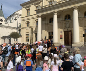 Lublin stał się pomarańczowy. Miasto wspiera mieszkańców