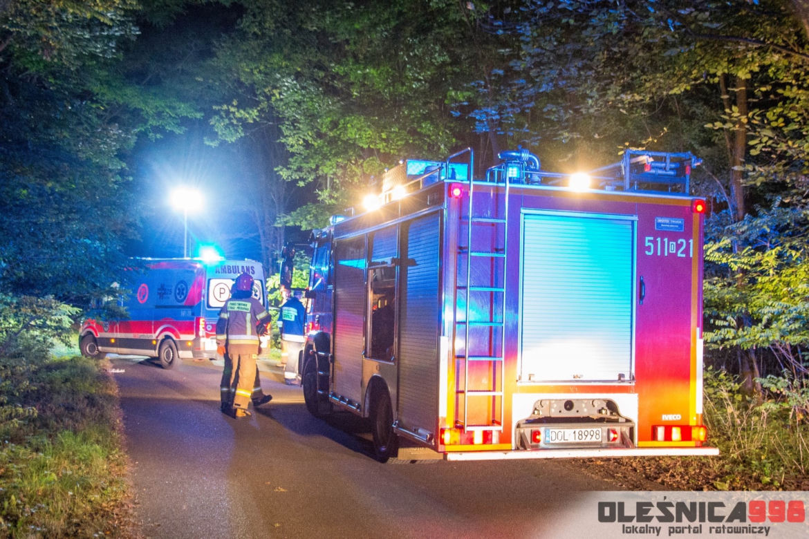 Śmiertelny wypadek pod Oleśnicą