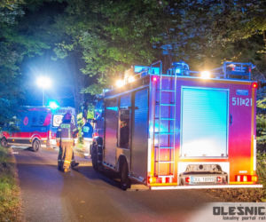 Śmiertelny wypadek pod Oleśnicą