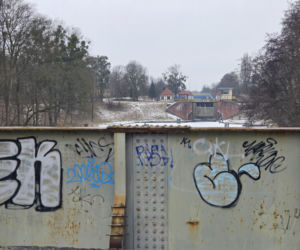 Tak teraz wygląda dawny most kolejowy na Czyżkówku. Kiedyś jeździły tędy pociągi