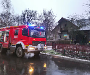 Pożar w przedszkolu w Krakowie