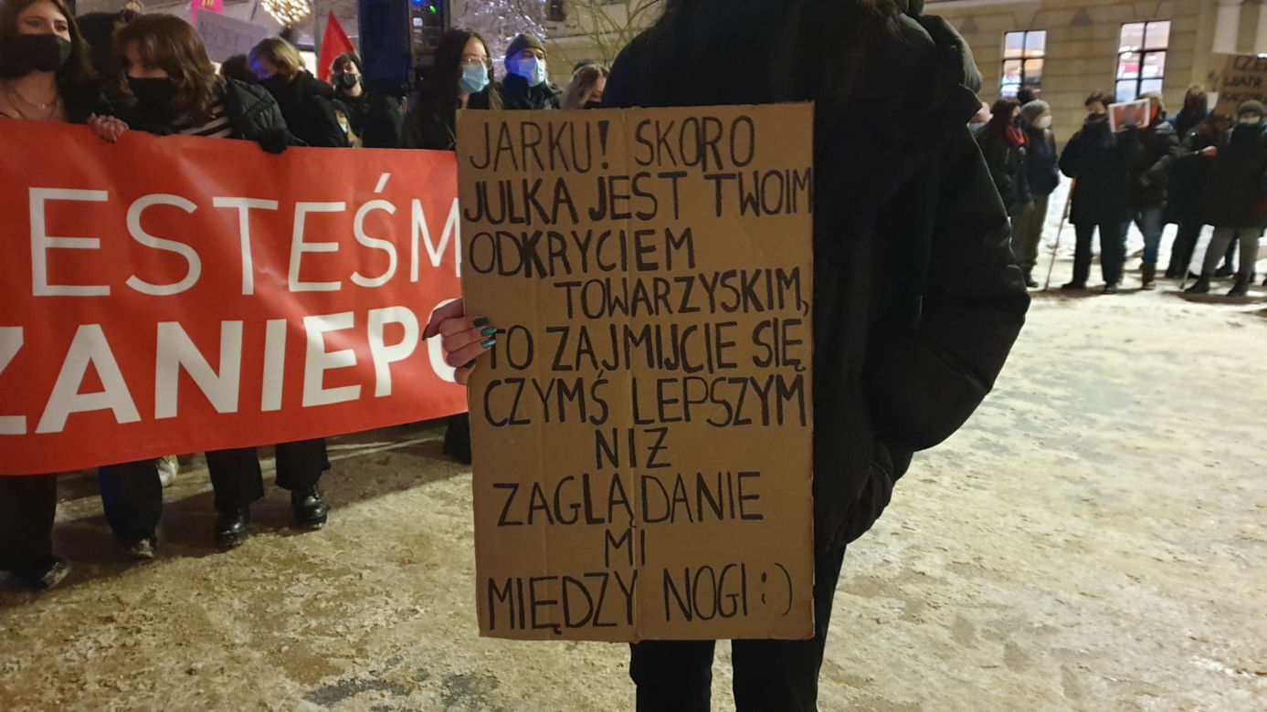 Kolejny protest w Lublinie po publikacji wyroku Trybunału Konstytucyjnego