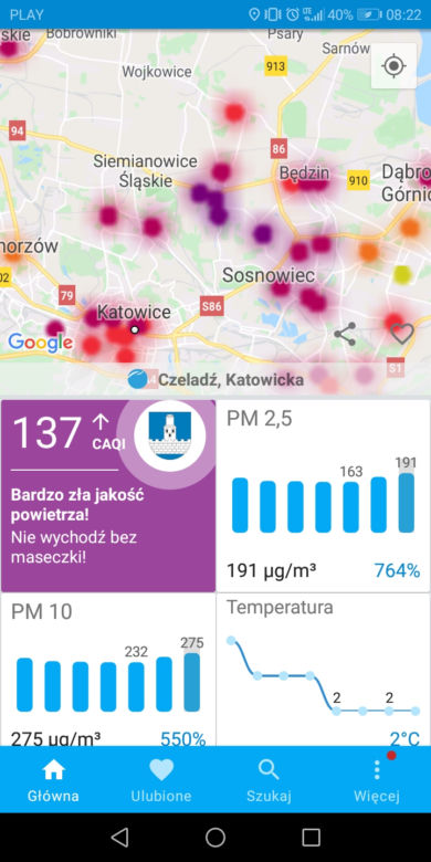 Fatalna jakość powietrza na Śląsku! [ZDJĘCIA]