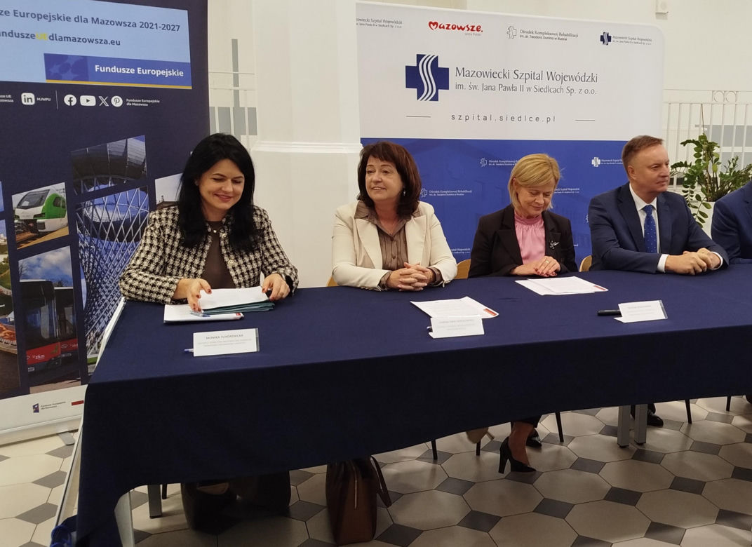 Ponad 21,6 mln zł z UE na rewitalizację zabytkowych budynków i parku przy szpitalu w Rudce