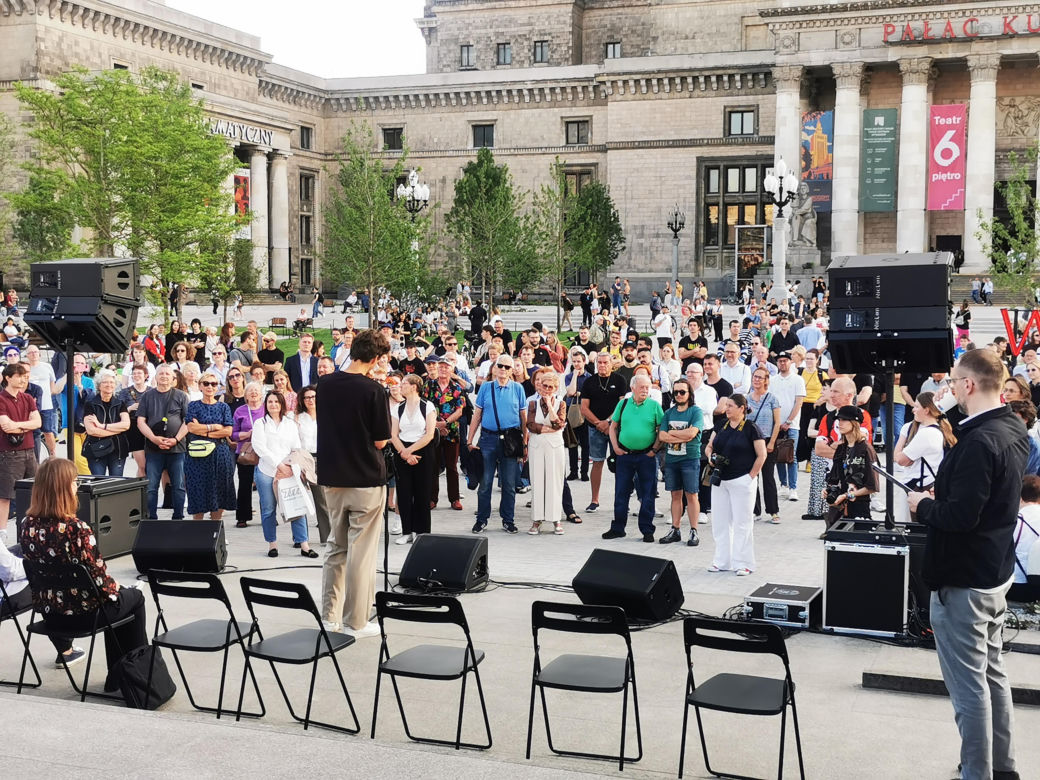 Uroczyste otwarcie placu Centralnego w Warszawie (4.06.2025)