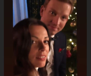 Barwy szczęścia. Kasia (Katarzyna Glinka), Łukasz (Michał Rolnicki)