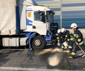 Wypadek na trasie Armii Krajowej