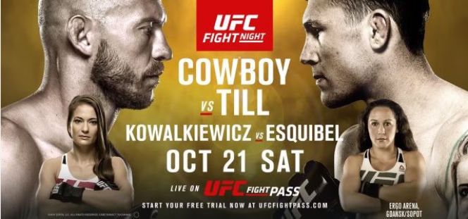 UFC Gdańsk 2017: transmisja walk - kiedy i gdzie oglądać? [DATA] 
