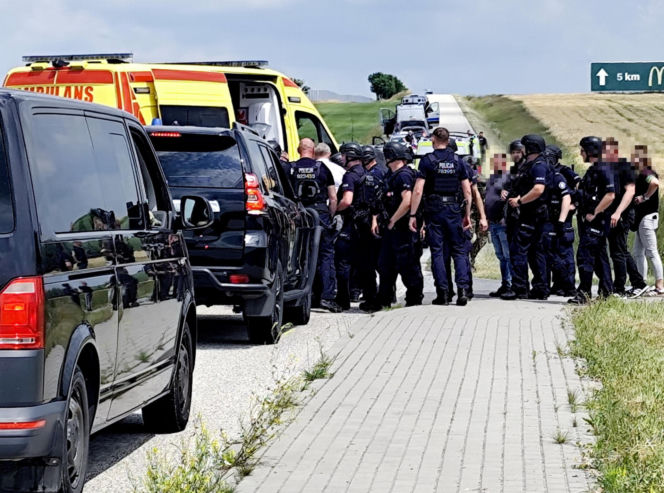 Zatrzymanie Dariusza R. po zbrodni w Mierzawie