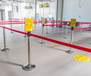 Na lotnisku Katowice Airport uruchomiono dodatkowy terminal pasażerski. Pozwoli to na utrzymanie dyscypliny sanitarnej [ZDJĘCIA]