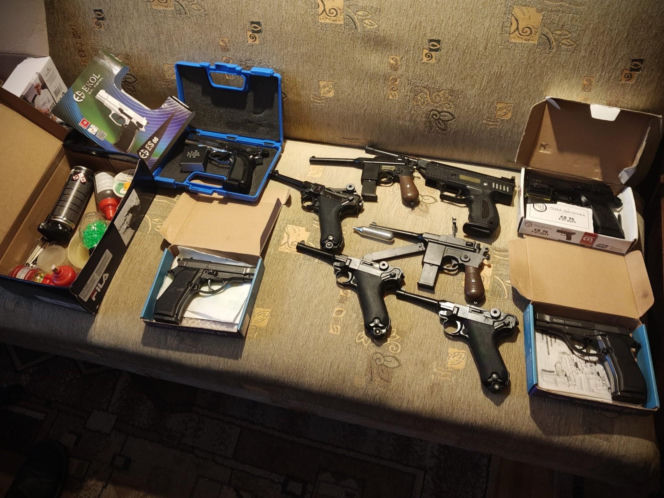 Broń w mieszkaniu 81-latka z Siedlec