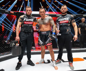 Denis Załęcki - Bartek Szachta na Fame MMA 30