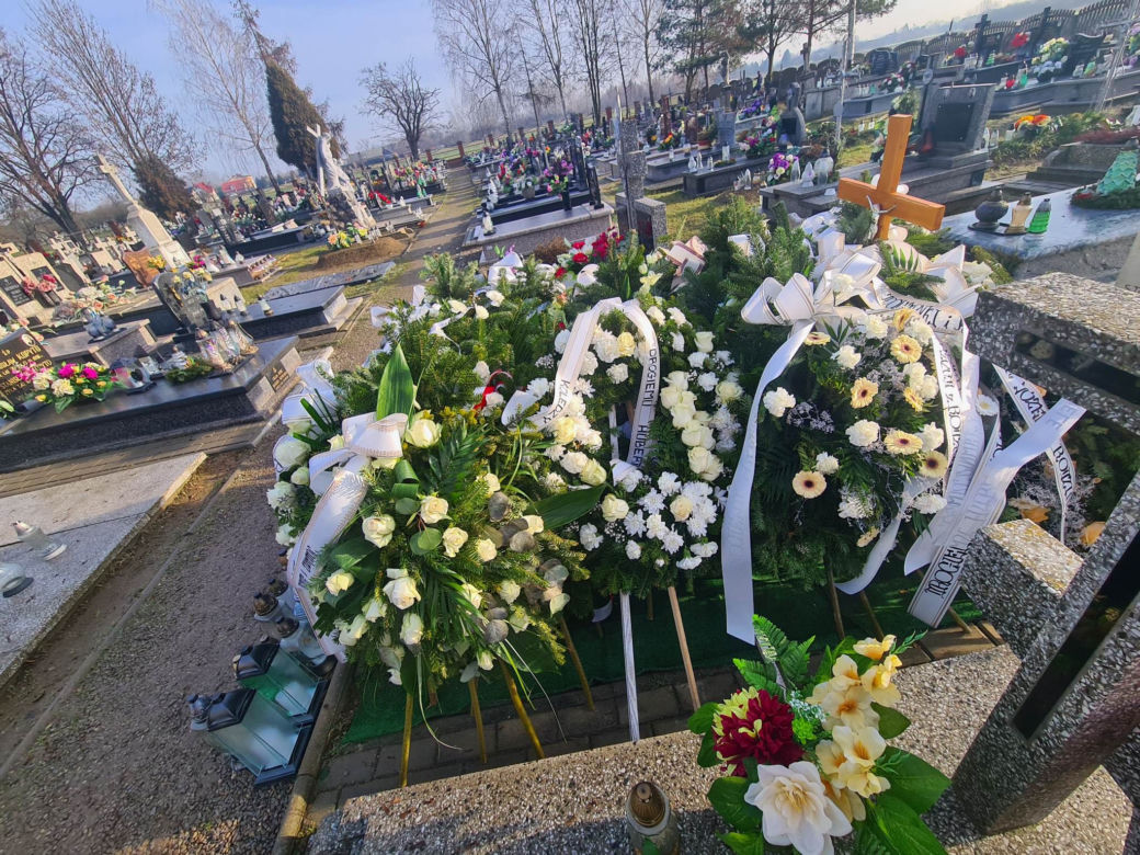 Grób druha z OSP Wrzawy [GALERIA]