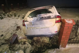 Zderzenie dwóch auto w Święciechowie, pijany kierowca w Lipnie