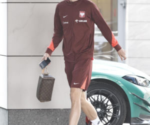 Reprezentacja Polski przed meczem ze Szwecją