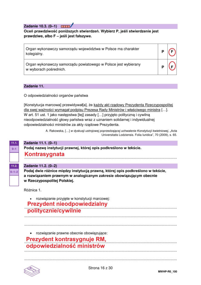 Matura 2026 WOS rozszerzony: Arkusze CKE i odpowiedzi - sprawdź, czy zdałeś! 12.05.2026