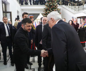 Wołodymyr Zełenski w polskim Sejmie