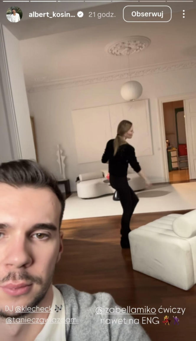 Albert Kosiński, ukochany Olgi Frycz