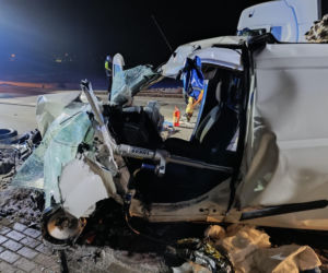 Wypadek w Uszwi na K75