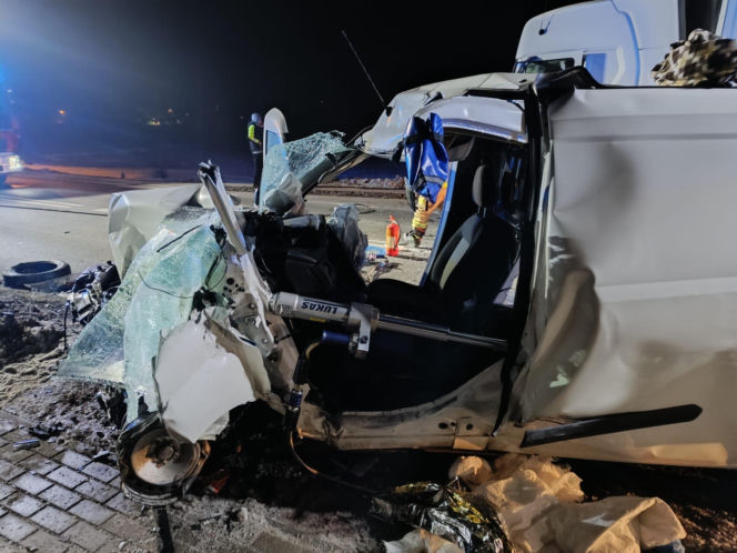 Wypadek w Uszwi na K75