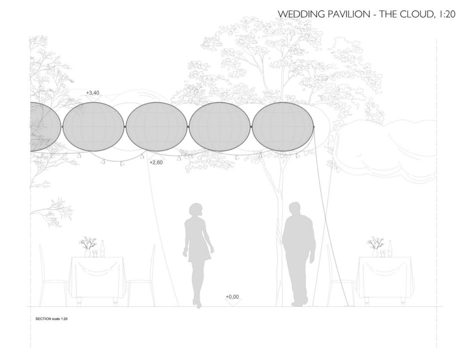 "Under the Cloud" - praca nagrodzona w konkursie "Wedding Oasis"