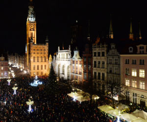 Wiec przeciwko nienawiści i przemocy w Gdańsku