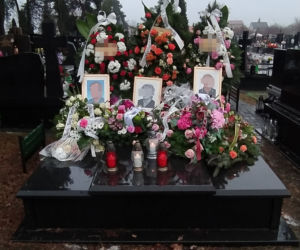Zmarła rodzina z Siedlce spoczęła w jednym grobie