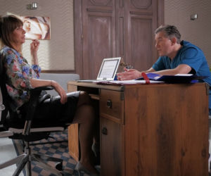 Pierwsza miłość, odcinek 3258: Grażyna (Grażyna Wolszczak), Wenerski (Przemysław Sadowski)