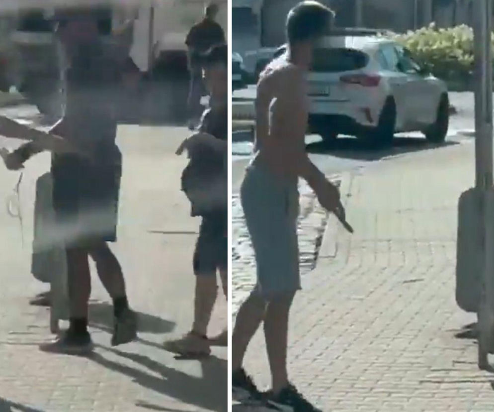 Półnagi mężczyzna z nożem atakujący ludzi na ulicy. O niebezpiecznym incydencie we Wrocławiu przeczytasz na SE Wrocław.