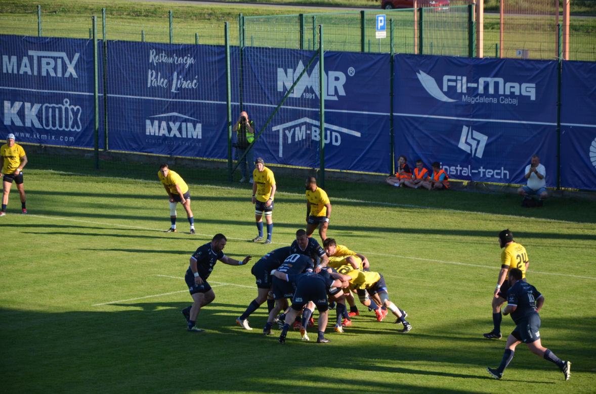 Siedlczanie wygrali półfinałowy mecz Ekstraligi Rugby! MKS Awenta Pogoń Siedlce pokonał Life Style Catering RC Arka Gdynia