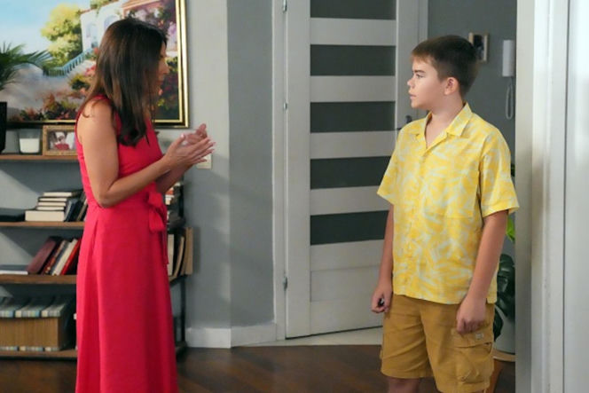 Barwy szczęścia, odcinek 3306. Kasia (Katarzyna Glinka), Ksawery, Bartosz Gruchot)