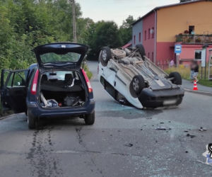 Groźny wypadek w Rybnicy Leśnej na Dolnym Śląsku