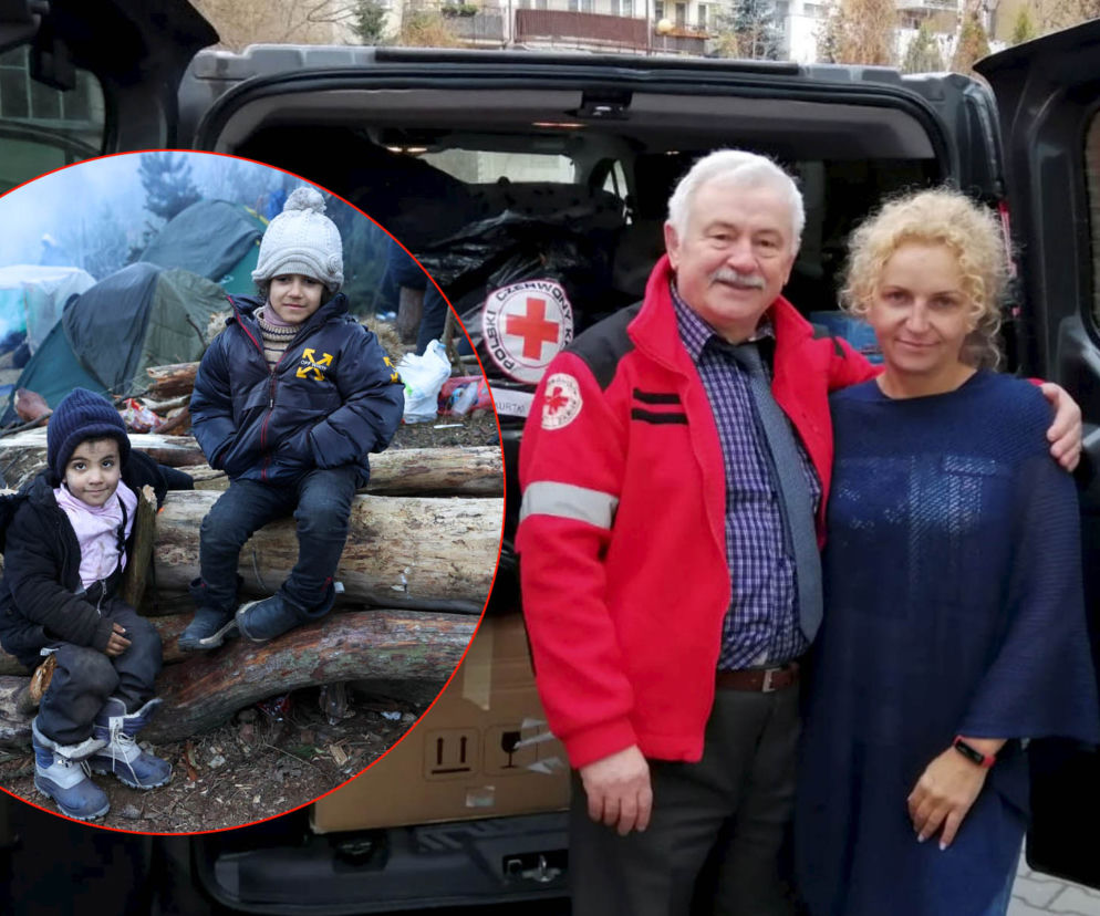 Oddali im swoje ubrania i buty. Na zdjęciu por. Anna Sobieska-Tekien