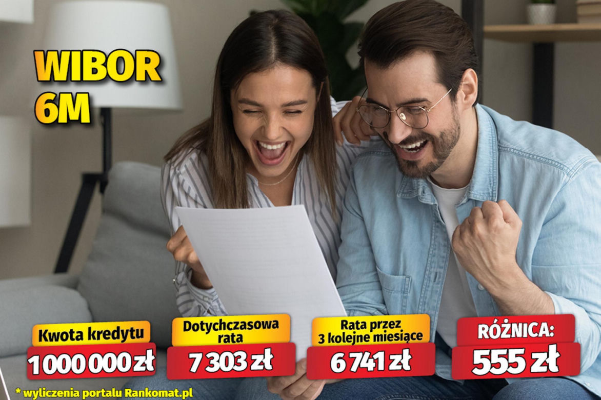 Tak spadną raty twojego kredytu!