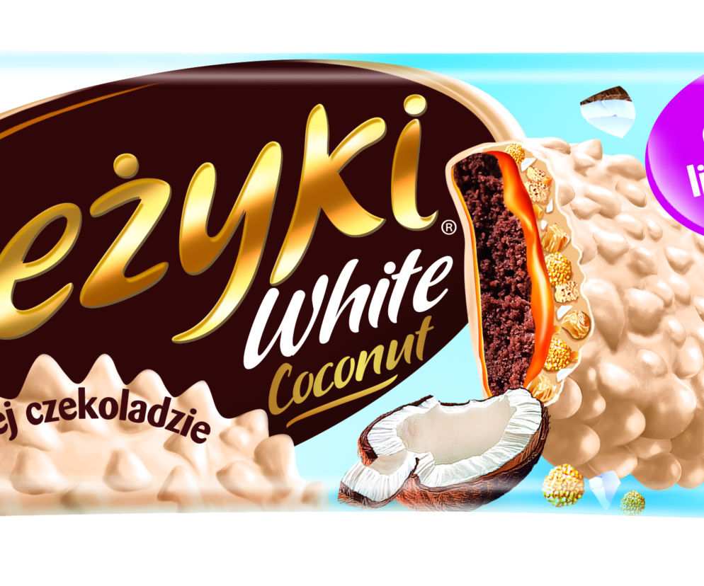 Pierwsze Jeżyki w białej czekoladzie – limitowane Jeżyki White Coconut