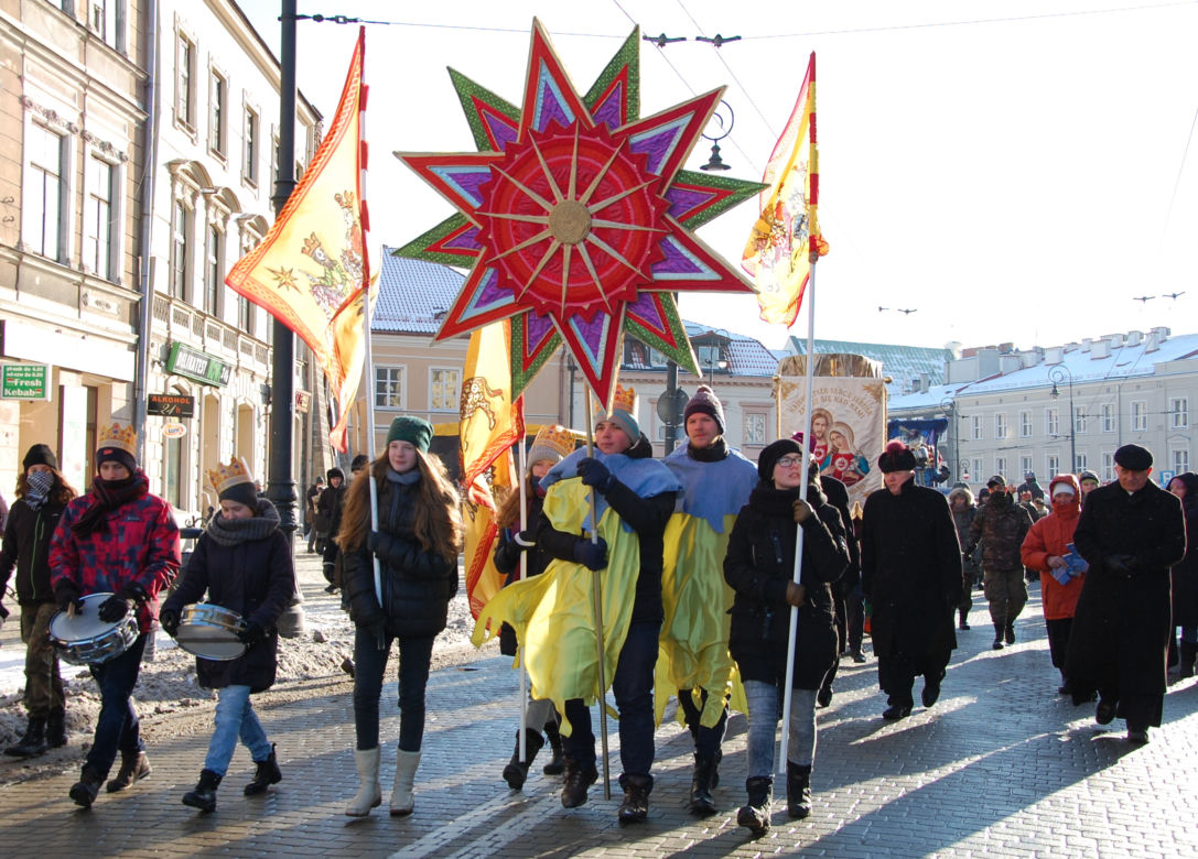 Orszak Trzech Króli 2017 w Lublinie