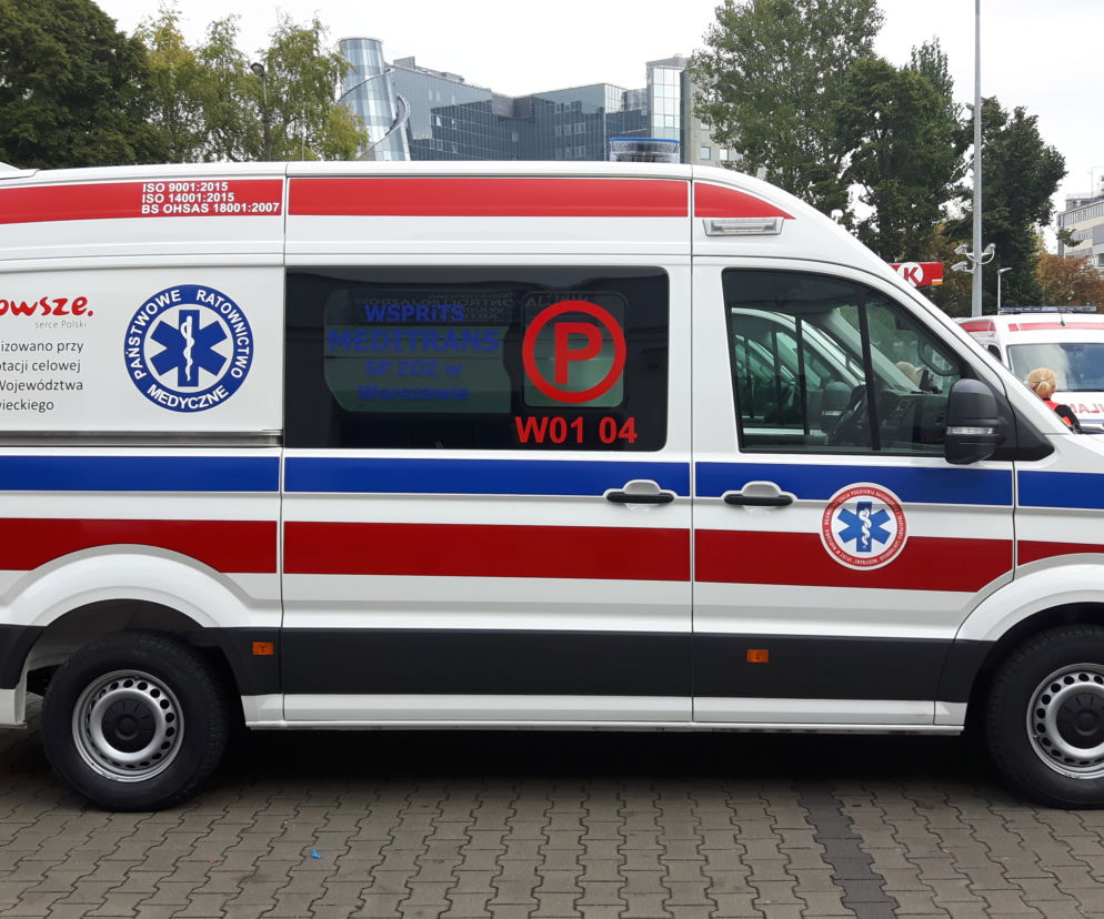 Brakuje karetek w Warszawie