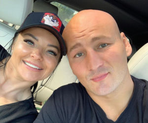 Artur Szpilka z Kamilą Wybrańczyk