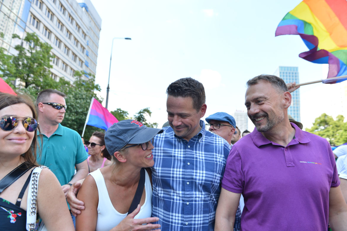 Małgorzata Trzaskowska najwyraźniej stała się duszą towarzystwa