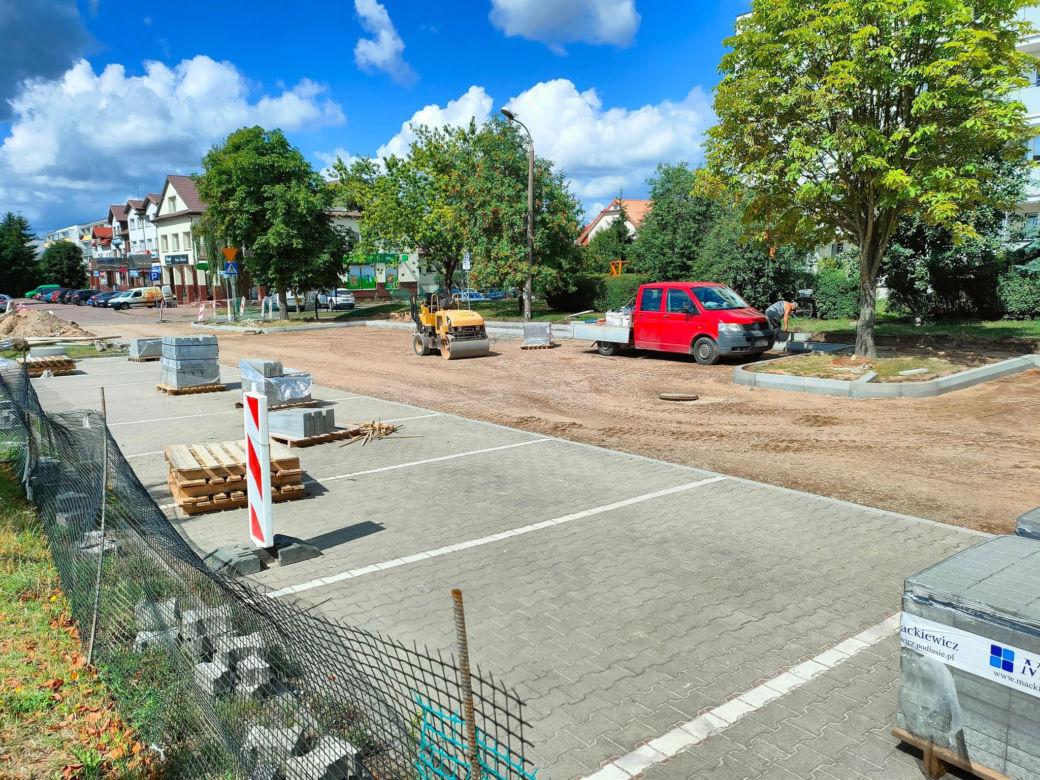 Remont ul. Kasztelańskiej w Łomży. Zaglądamy na plac budowy